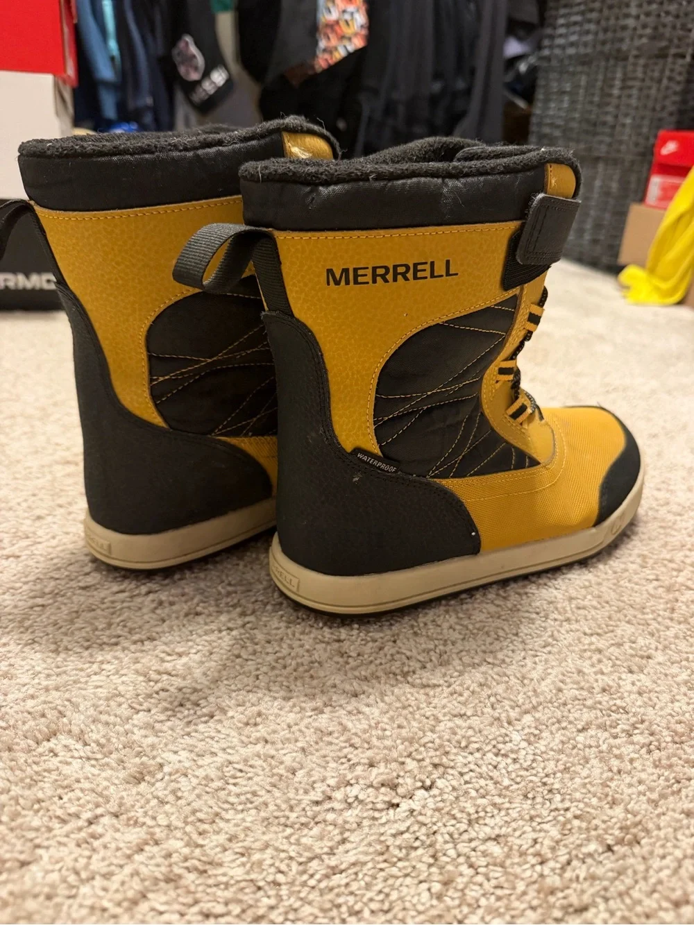 Merrell size 3 boys Winter Boots -